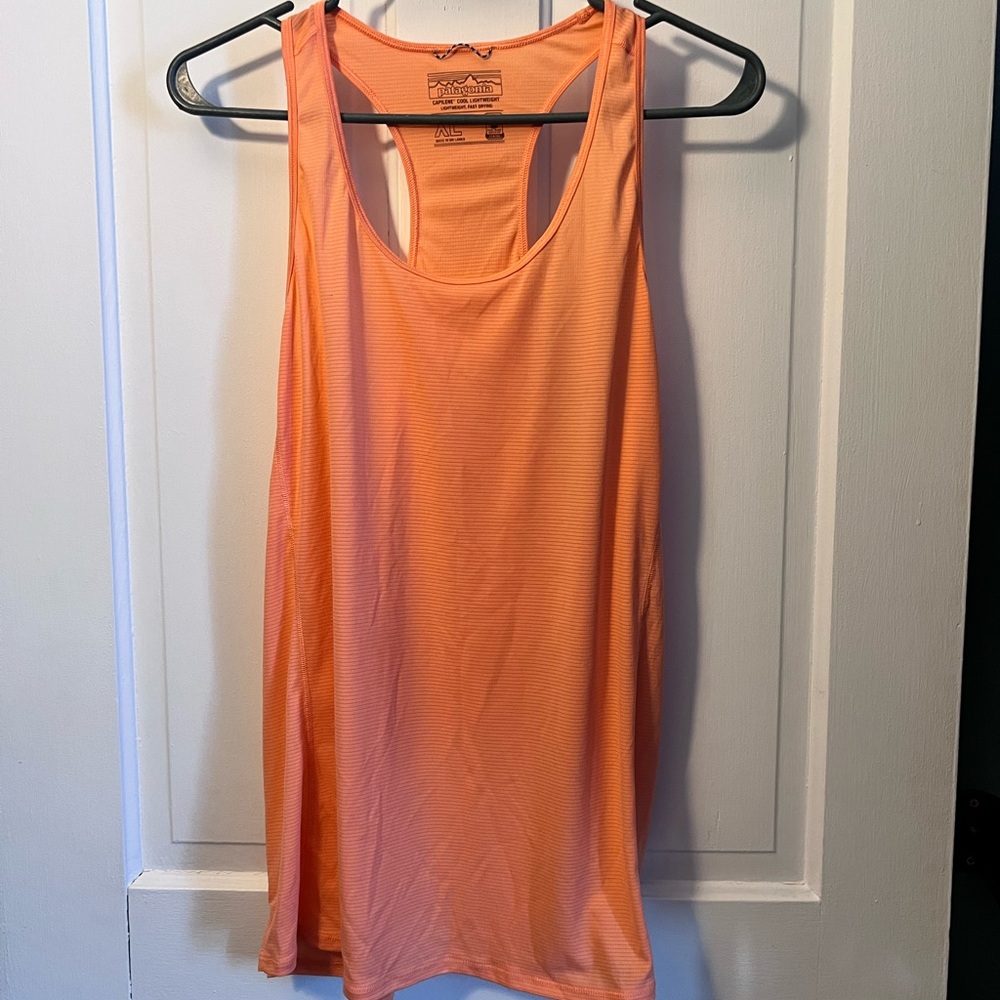 Patagonia tank top.